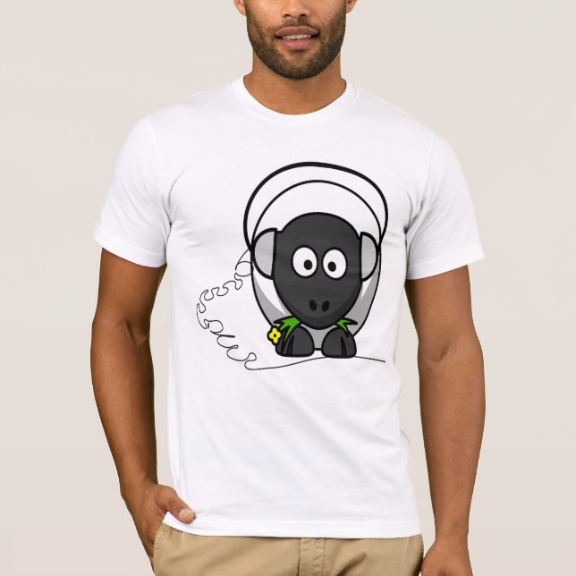 Camiseta Music Sheep T-Shirt (Frente)