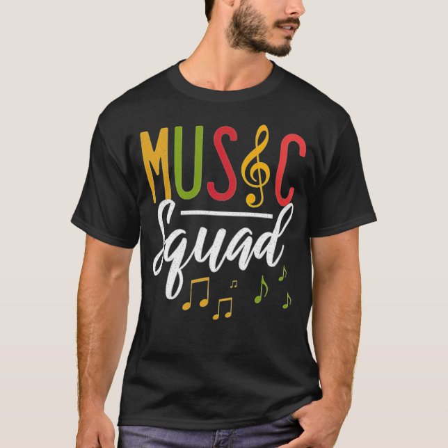 Camiseta Music Squad Alpaca - (Frente)