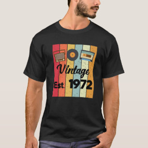 Camiseta Music Tech 50º Aniversário, Design De 50 Anos