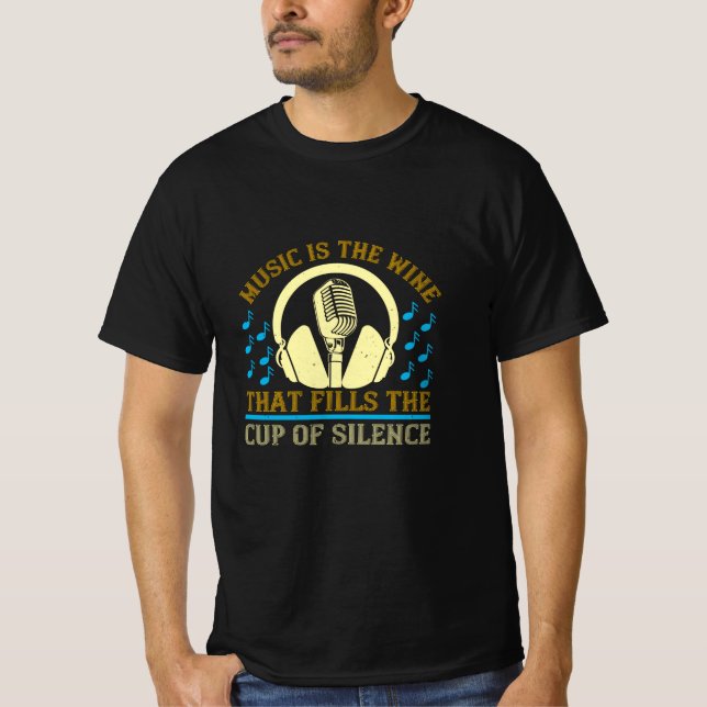 Camiseta Música - (Frente)