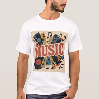 Camiseta Música