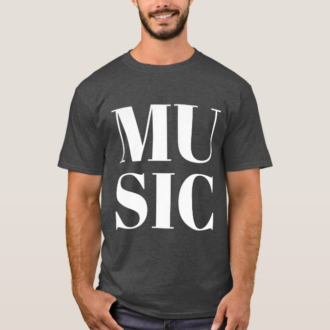 Camiseta Música (Frente)