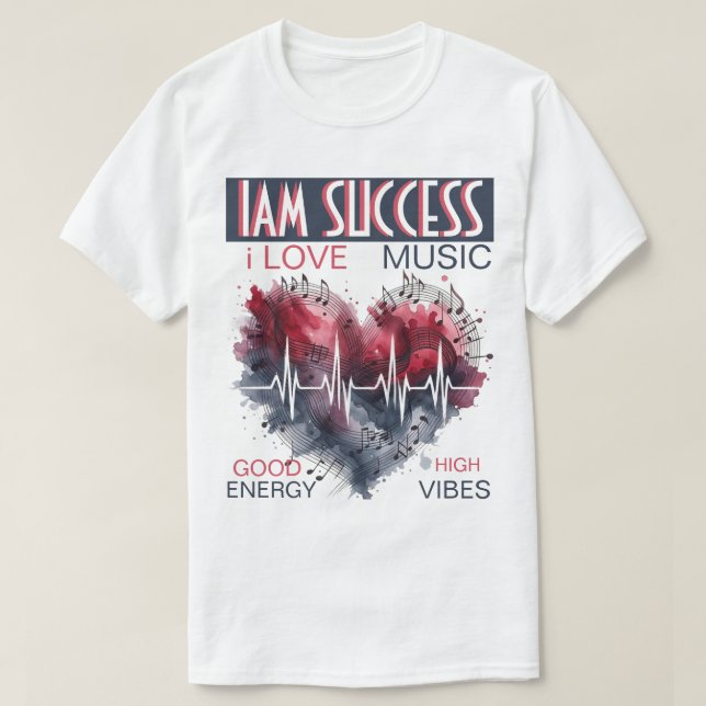 CAMISETA MÚSICA (Frente do Design)