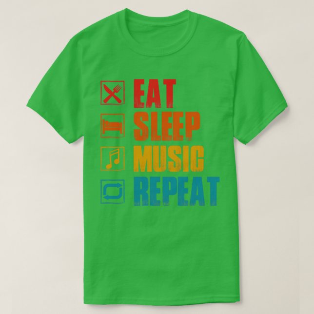 Camiseta música (Frente do Design)