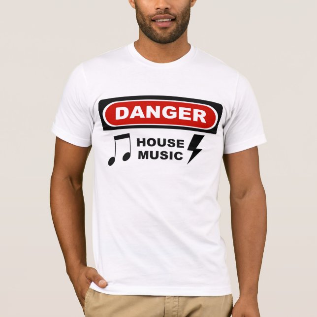 CAMISETA MÚSICA 1 DE DANGER_HOUSE (Frente)