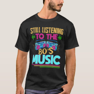 Camiseta Música 80S Para Um Lover Musical 80S