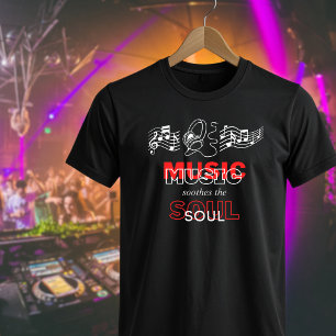 Camiseta Música Acalma a Alma