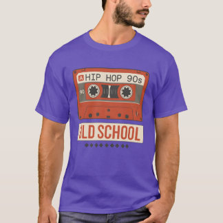 Camiseta Música Antiga HipHop Cassete Presente Retro Ideia
