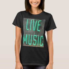 Camiseta Música ao vivo