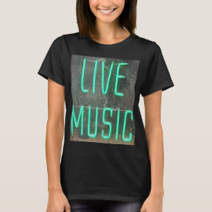 Camiseta Música ao vivo