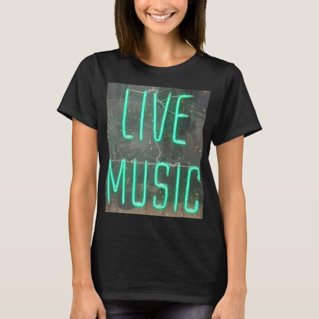 Camiseta Música ao vivo (Frente)