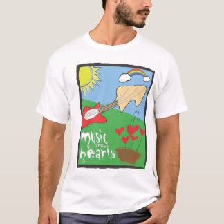 Camiseta Música Aumenta Corações