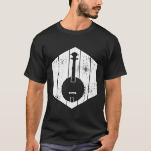 Camiseta Música Banjo Bluegrass