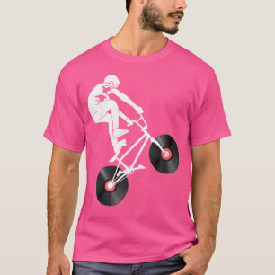 Camiseta Música Bicicleta Motocross Vinyl Dj Lp Biker Ciclo