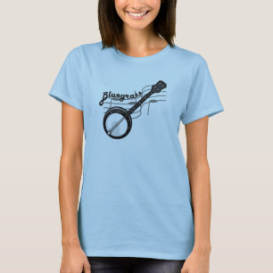 Camiseta Música Bluegrass com banjo