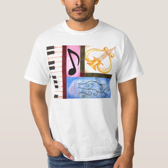 Camiseta Música bonita (Frente)