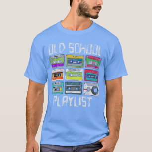 Camiseta Música Cassete Retro Playlist 80s Presente para me