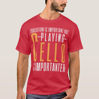Camiseta Música Cello