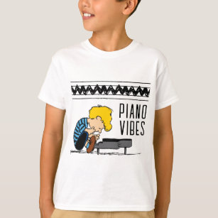 Camiseta Música Charlie Brown Schroeder