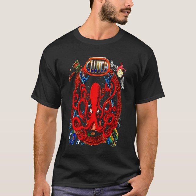 Camiseta Música clássica de Banda de embreagem733 (Frente)