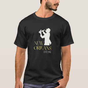 Camiseta Música Clássica Retro Jazz Nova Orleans Para Essa