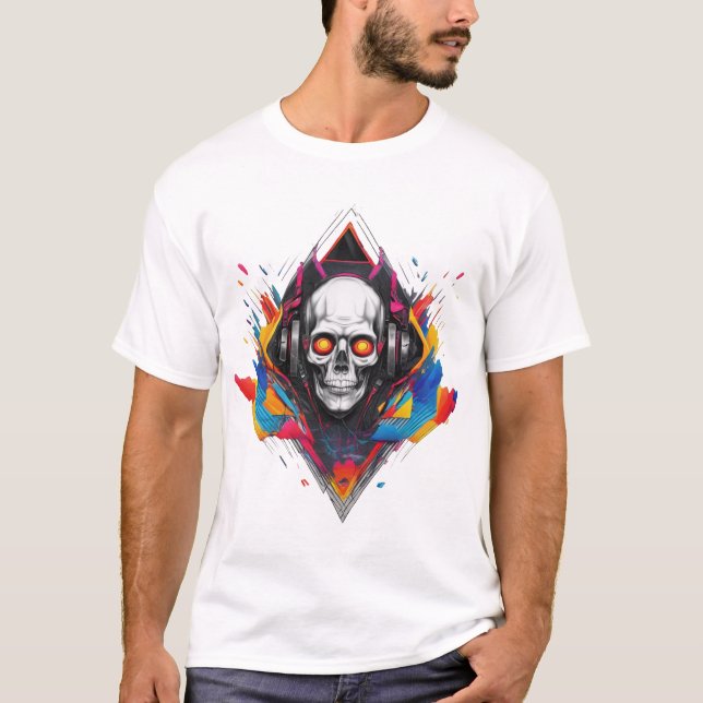Camiseta Música com Estilo (Frente)