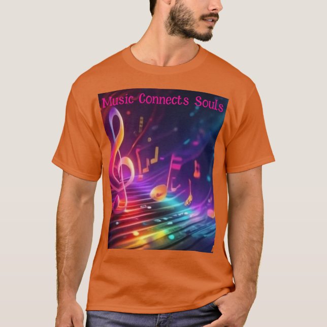 Camiseta Música Conecta Almas (Frente)