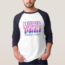 Música Conecta Pessoas | Men 3/4 Capa Raglan