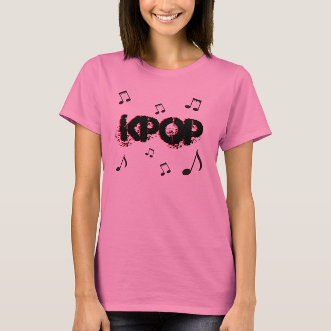 Camiseta Música Coreana do K-Pop kpop (Frente)