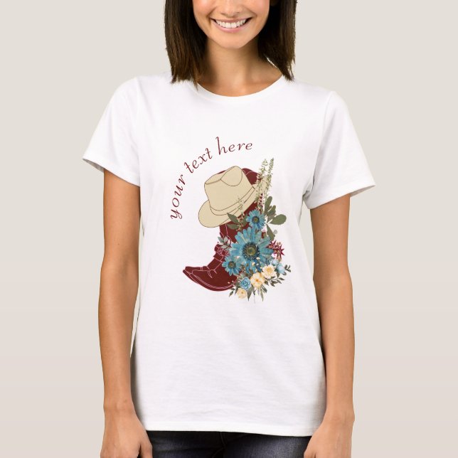 Camiseta música country (Frente)