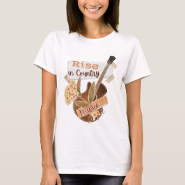 Camiseta música country