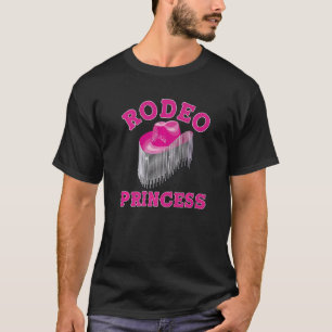 Camiseta Música Country de Cowgirl do Sul Estética Rosa Fof