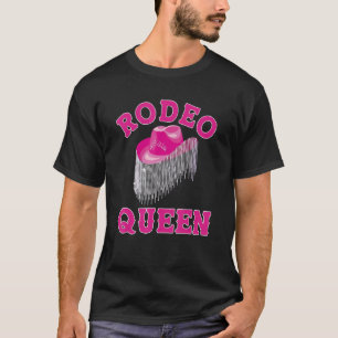 Camiseta Música Country de Cowgirl do Sul Estética Rosa Fof