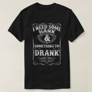 Camiseta Música Country Vintage Design de Humor para Bebida