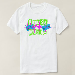 Camiseta Música da casa