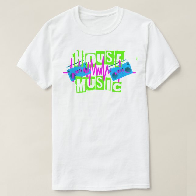 Camiseta Música da casa (Frente do Design)