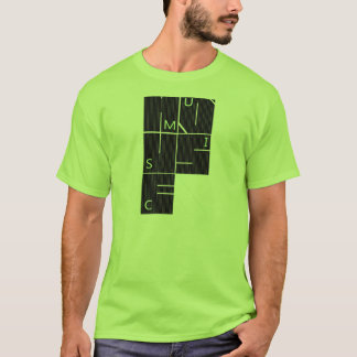 CAMISETA MÚSICA DA CASA