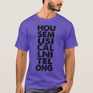 Camiseta Música Da Casa Toda A Noite Edm Dj 1130