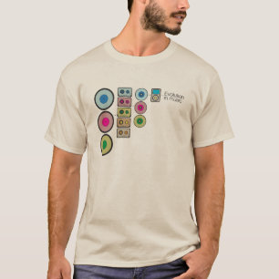 Camiseta Música da evolução