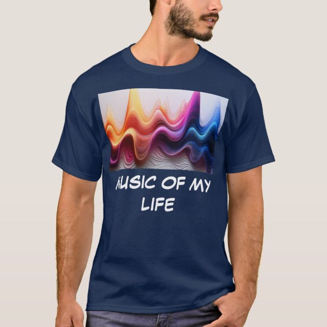 Camiseta Música da minha vida (Frente)