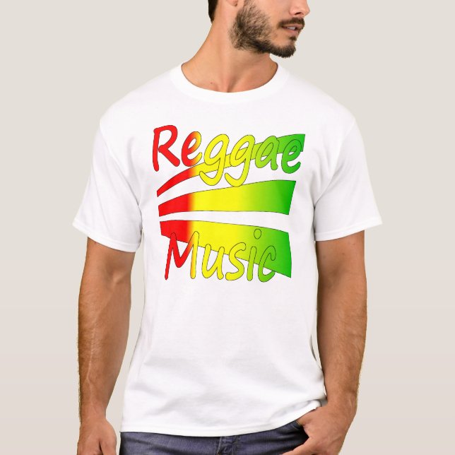 Camiseta Música da reggae (Frente)