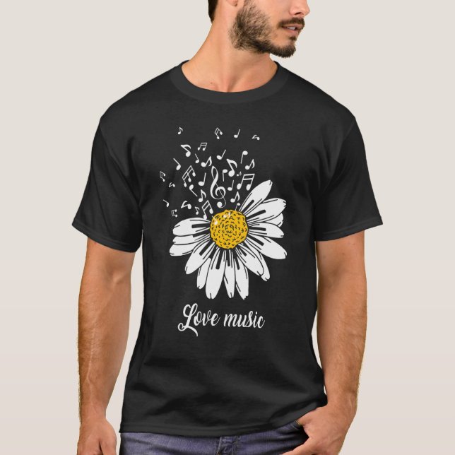 Camiseta Música De Amor E Chrysanthemos (Frente)