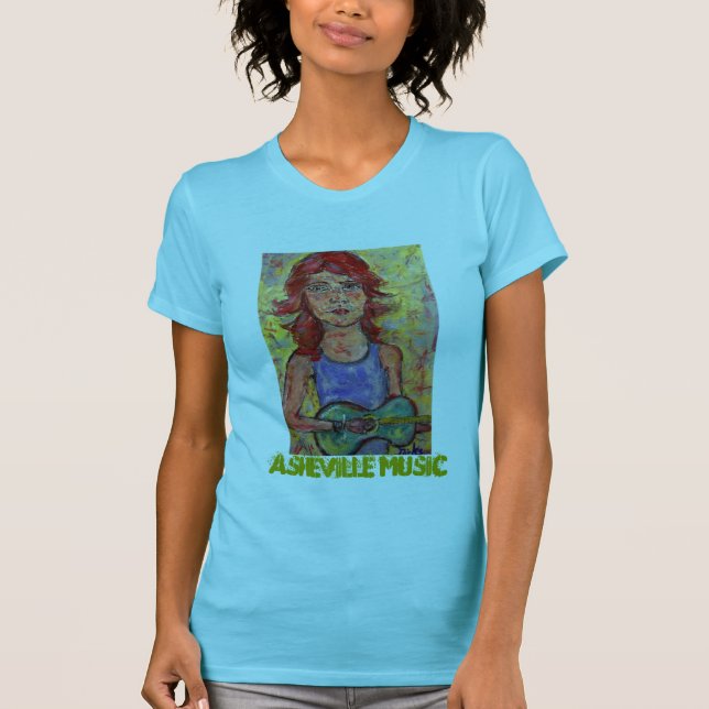 Camiseta Música de Asheville (Frente)