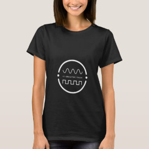 Camiseta Música de áudio Vinil Digital Turntable Analógi