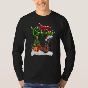 Camiseta Música de Bandolim Decorações de Natal Bandolim Na