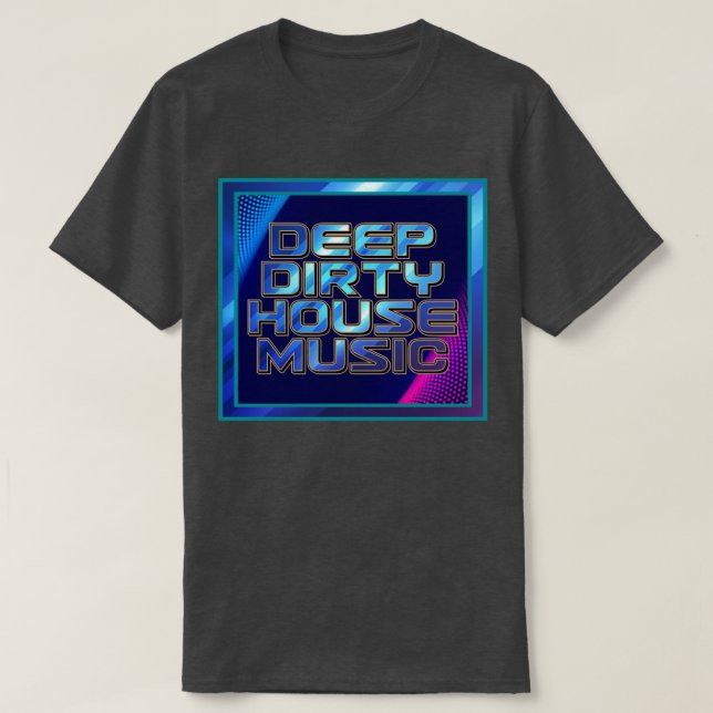 Camiseta Música de casa suja (Frente do Design)