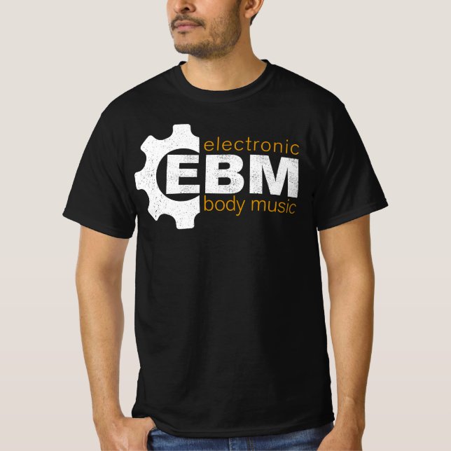 Camiseta Música de corpo eletrônico (Frente)