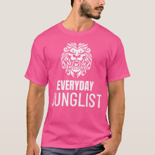 Camiseta Música De Dnb De 174 Bpm E Lion De Bass