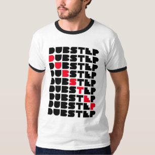 Camiseta Música de Dubstep das caras das meninas da PAREDE