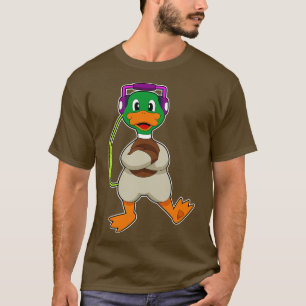 Camiseta Música de fone de ouvido Duck 1